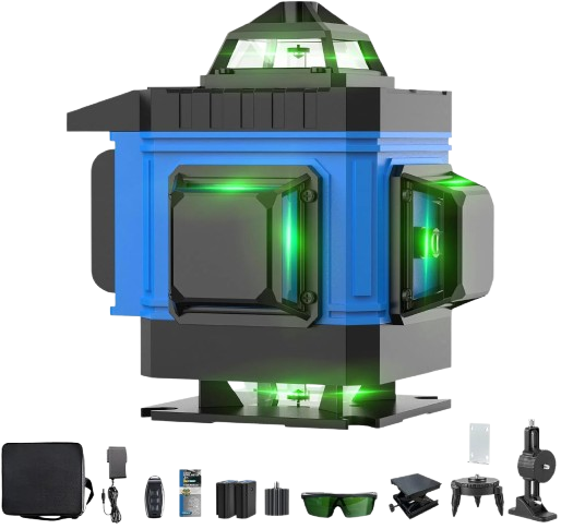 Leveling Green Beam with LCD Screen by Azzuno Welder